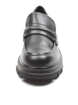 03-C1818-1 BLACK Лоферы женские (натуральная кожа)