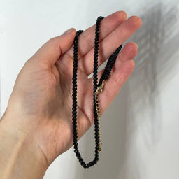 Чокер из черной Шпинели