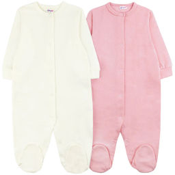 Комплект комбинезонов 2 шт футер 1235300101 - Youlala фото 3