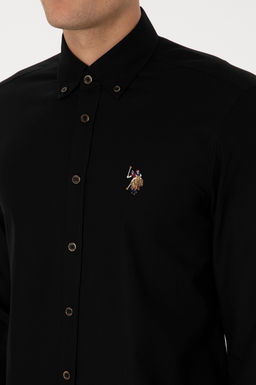 Erkek Siyah Uzun Kollu Basic G_mlek - U.s. polo assn фото 7