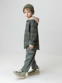 КР 302780/пряный базилик,клетка к650 рубашка для мал - Crockid фото 3