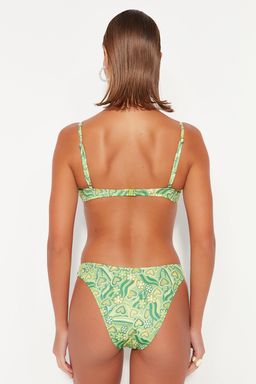 TRENDYOLMILLA Cicek Desenli Balenli Biyeli Bikini Ustu TBESS23BU00131 фото 6