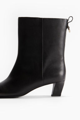 Botines de piel con tacon - H&m фото 9