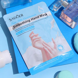 Цена за 2 шт. Маска-перчатки для рук, питательная, омолаживающая с молоком