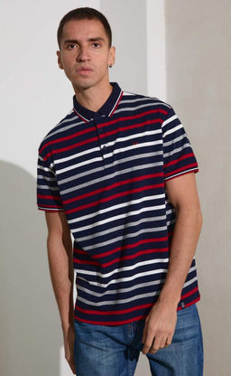 Футболка-поло F411-07-3137 red - Fine joyce фото 3