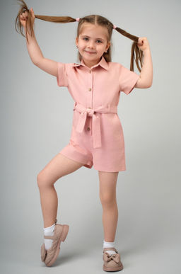 Льняной комбинезон для девочки Happyfox - Happy fox фото 9