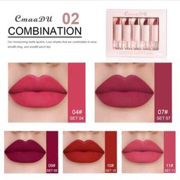 Подарочный набор матовых помад для губ, тон 02
