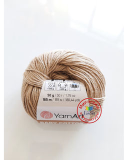 Беби коттон (Baby cotton) пряжа YarnArt 50%хлопок 50%акрил10x50г/165м
