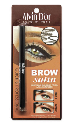 Alvin Dor P-5 Дуэт для бровей карандаш+пудра Brow Satin (тон 04 Blonde)