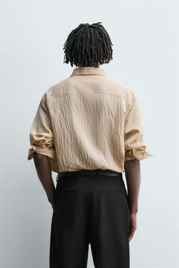 STRIPED FLOWING SHIRT - Zara фото 3