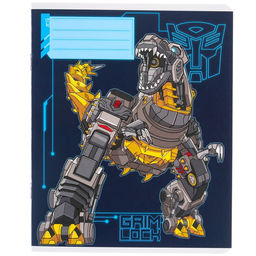 Цена за 10 шт. Тетрадь 12 листов, линейка, Трансформеры, 5 видов МИКС, Transformers - Hasbro фото 9