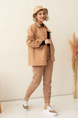 Рубашка МД-21 кэмел - Angelika фото 6