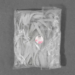 Резинка латексная гладкая, 10 мм, 50 м, белая