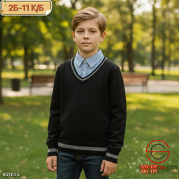 Кофта для мальчика обманка