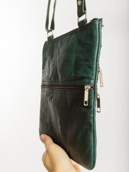 Сумка натуральная кожа через плечо №1114/46 - Ганг фото 4