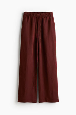 Pantalon sin cierre en mezcla de lino - H&m фото 5