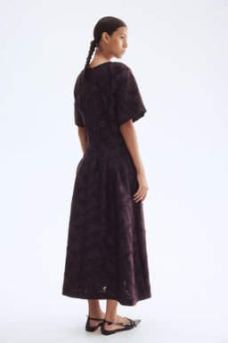 Vestido en tejido jacquard - H&m фото 3