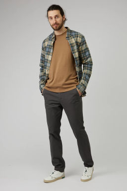 Брюки из хлопка мужские 23-20202 19