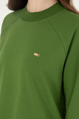 Женский зеленый свитшот Неожиданная скидка в корзине - U.s. polo assn фото 7