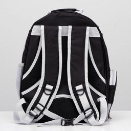 Рюкзак для переноски животных прозрачный, 31 х 28 х 42 см, чёрный - Пижон фото 3