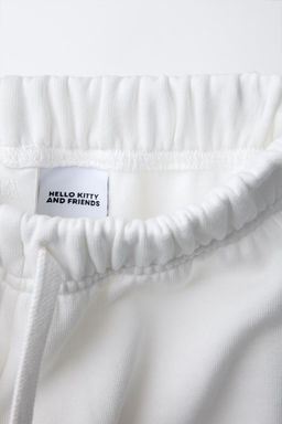 HELLO KITTY AND FRIENDS  SANRIO WIDE LEG TROUSERS - Zara фото 6