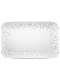 Блюдо прямоугольное 36*23*3 см Тюльпаны большое, фарфор - Elan gallery фото 3