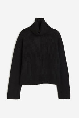 Jersey oversize de cuello alto