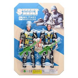 Набор солдат "Спецназ" на листе