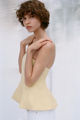 PEPLUM BANDEAU TOP - Zara фото 2