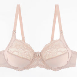 Бюстгальтер Misstyle 2504 Серебристый пион