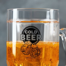 Кружка пивная охлаждающая Cold BEER, 420 мл