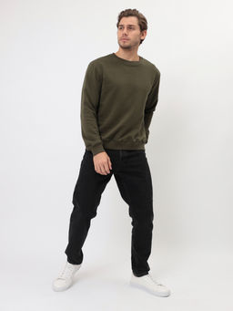 Свитшот мужской GREG G121-OZ03-38 (хаки)  фото 4