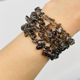 Бусины для украшений из Раухтопаза крошка