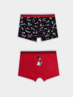 Трусы боксеры мужские с новогодним принтом в наборе, 2 шт - Mark formelle фото 7