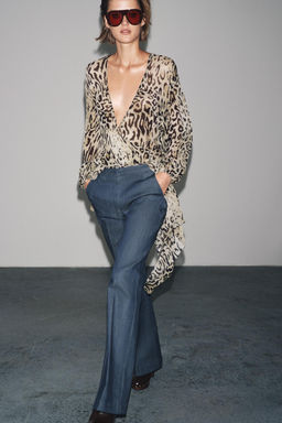 ZW COLLECTION MINIMALIST TROUSERS - Zara фото 6