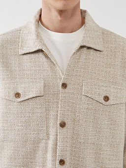 Regular Fit Uzun Kollu Erkek G?mlek Ceket