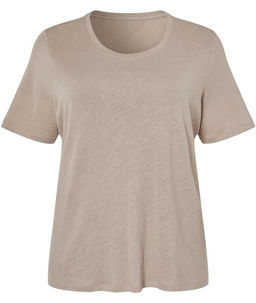 Блузка женская из льна и вискозы свободного покроя ESMARA  фото 5