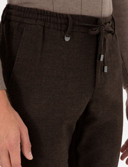 Kahverengi Ex. Slim Fit Kuma_ Pantolon