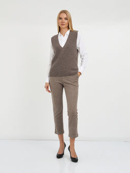 брюки женские бежевые