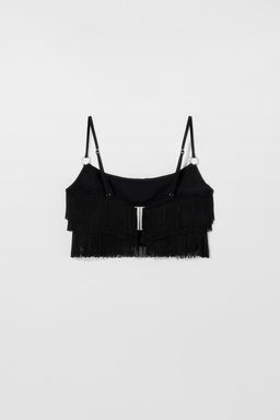 FRINGED BIKINI TOP KATE MOSS X ZARA  фото 3