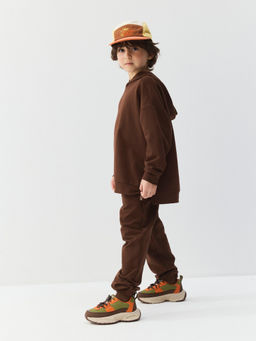 Джоггеры оверсайз "Шоколад" с карманами