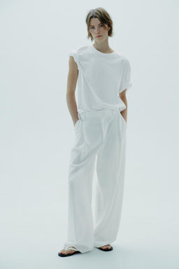 DARTED TROUSERS