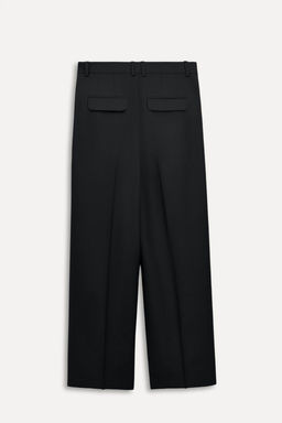 WOOL BLEND TROUSERS WITH DARTS 50TH ANNIVERSARY - Zara фото 4