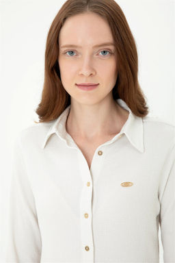 U. S. Polo Assn Женская трикотажная рубашка с камнями - U.s. polo assn фото 9