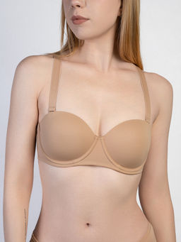Бюстгальтер бежевый Indefini (Арт. 5048WXY)