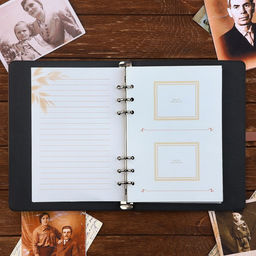 Родословная книга со встроенной флешкой 16 Gb «Книга всей семьи», 17.5×23 см.