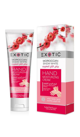 Exotic EX-30 Крем увлажняющий для рук и кутикулы (B Moroccan Snow White) 100 ml