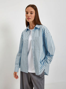 10200260531 Блузка жен. Buffalo голубой