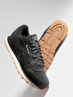 Кроссовки REEBOK CLASSIC LEATHER 1983 VINTAGE Артикул 4494243, черный