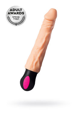 Реалистичный вибратор TOYFA A-Toys Cocksman, TPE, телесный, 26,5 см